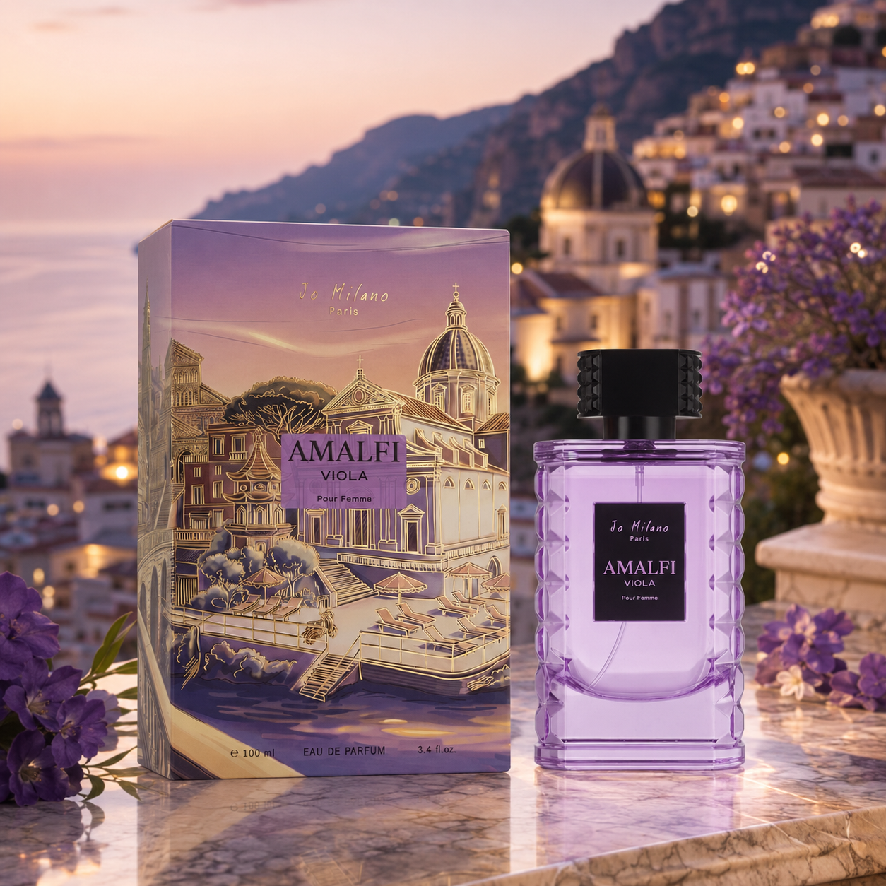 Amalfi Viola Pour Femme Eau De Parfum by Jo Milano Paris