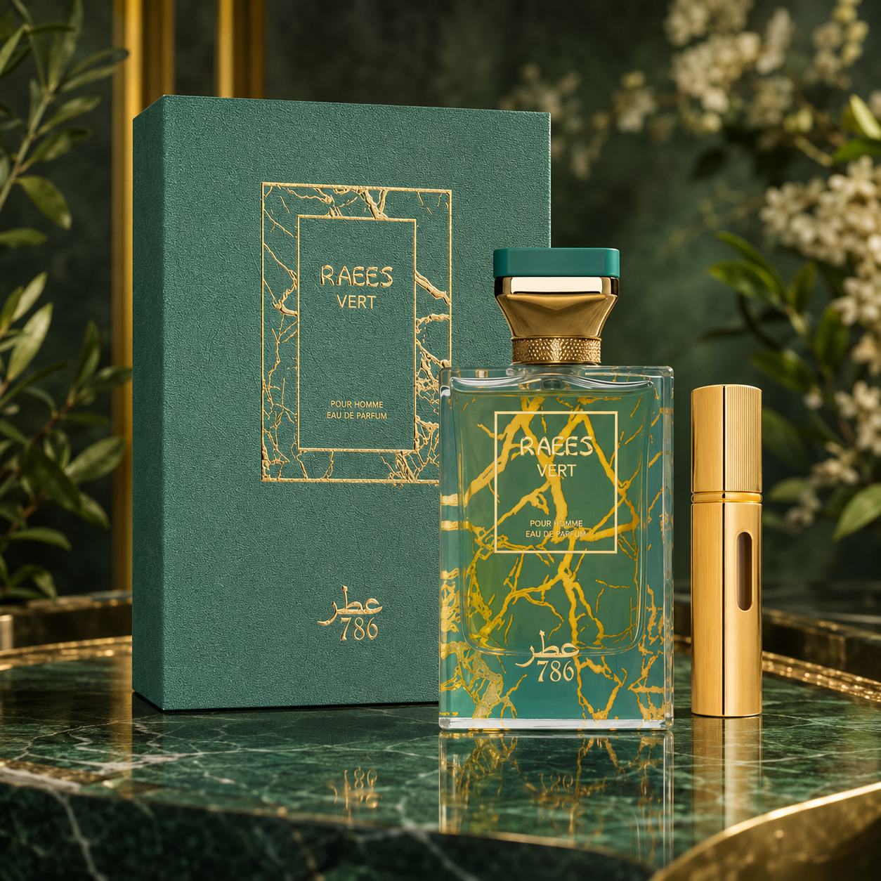 Raees Vert Pour Homme Eau De Parfum by Jo Milano
