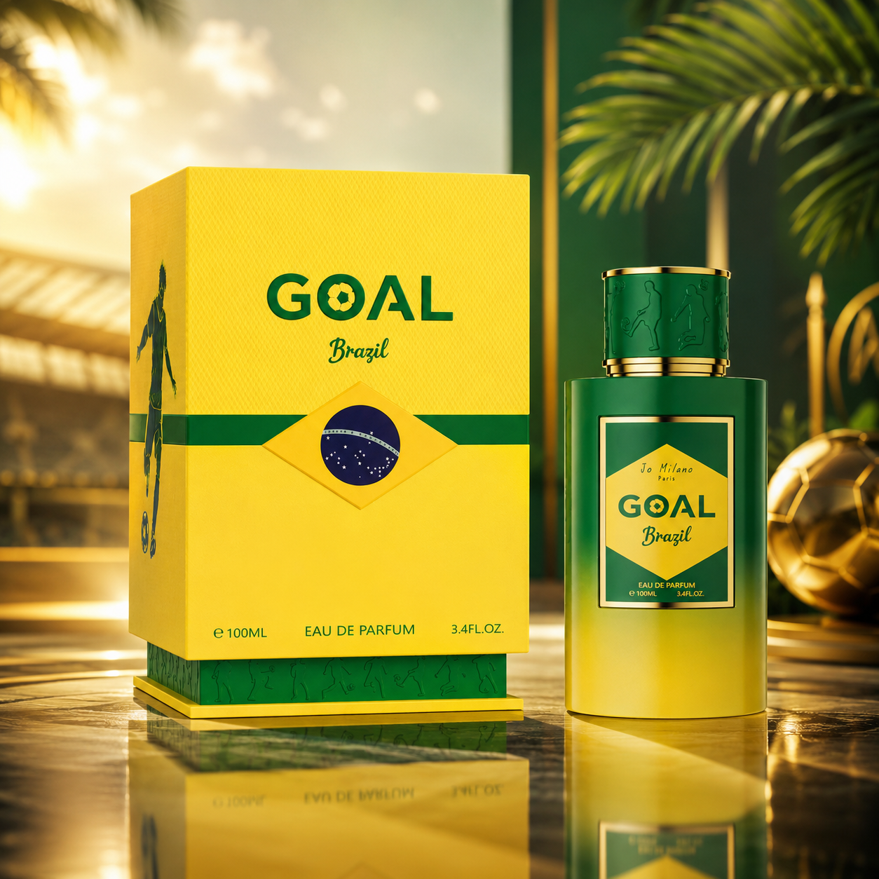 GOAL Brazil Eau De Parfum by Jo Milano