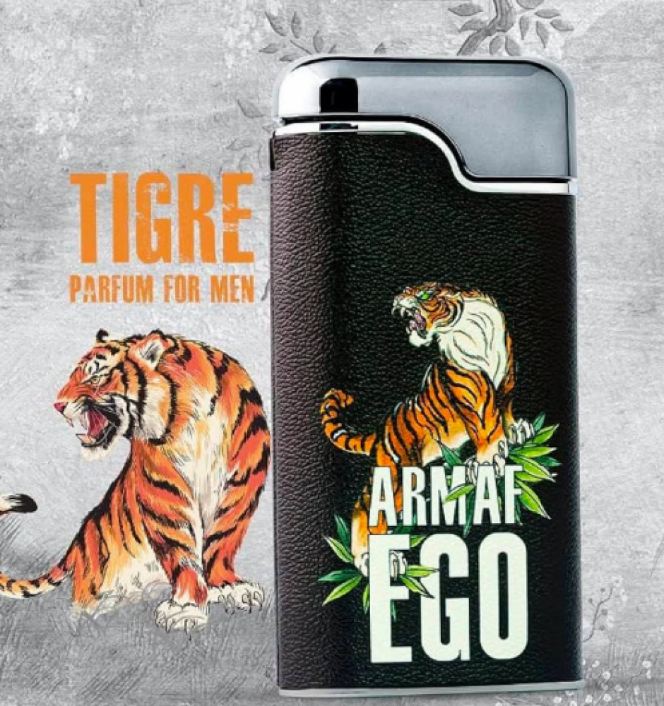Armaf Ego Tigre Parfum For Men Eau De Parfum 3.4 oz bottle