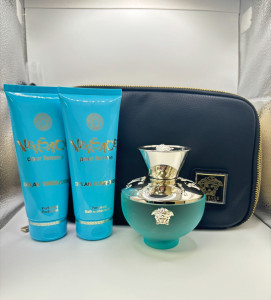 Versace 4PC Dylan Turquoise Women Set