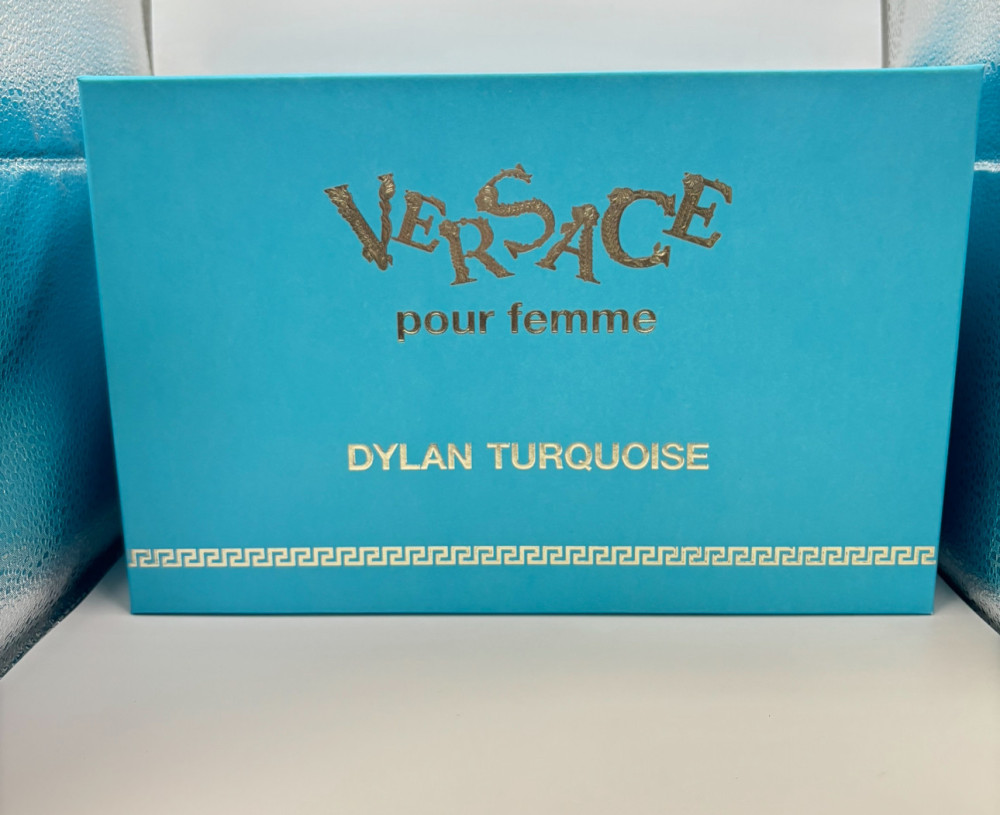 Versace 4PC Dylan Turquoise Women Set